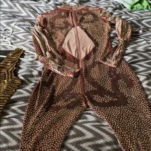 Classy Bling jumpsuit/ body suit